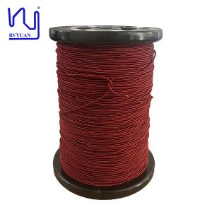 China 38 AWG 0.1mmX200 Yarn Wrapped Pure Copper Twisted Litz Wire Durable Conductor wholesale