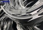 Galvanized Steel Barbed Concertina Wire Coil BTO-22 450MM OEM