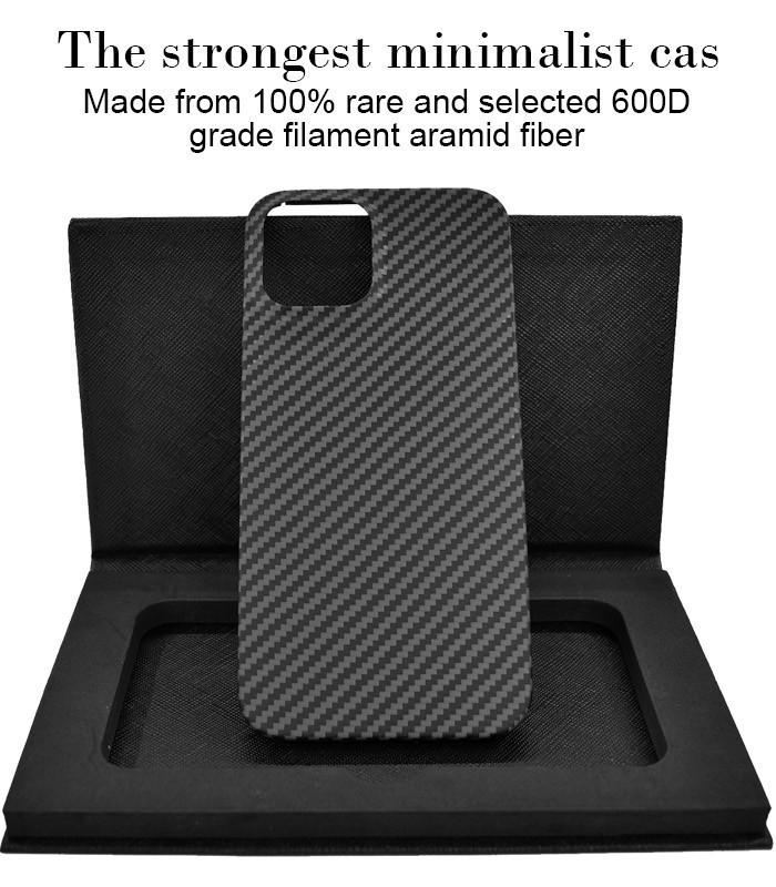Ultra Thin Anti Fading 10g Aramid Fiber iPhone Case