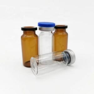 China Transparent Brown Injection Glass Vial Serum Glass Bottle For Injection wholesale