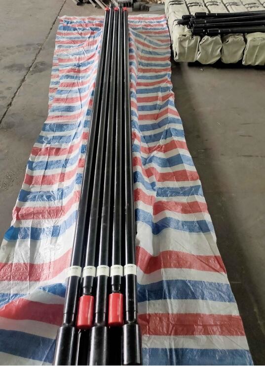 Length 1525-6095mm T51 Round 52 Mf Speed Drill Rod For Tunnel Quarry