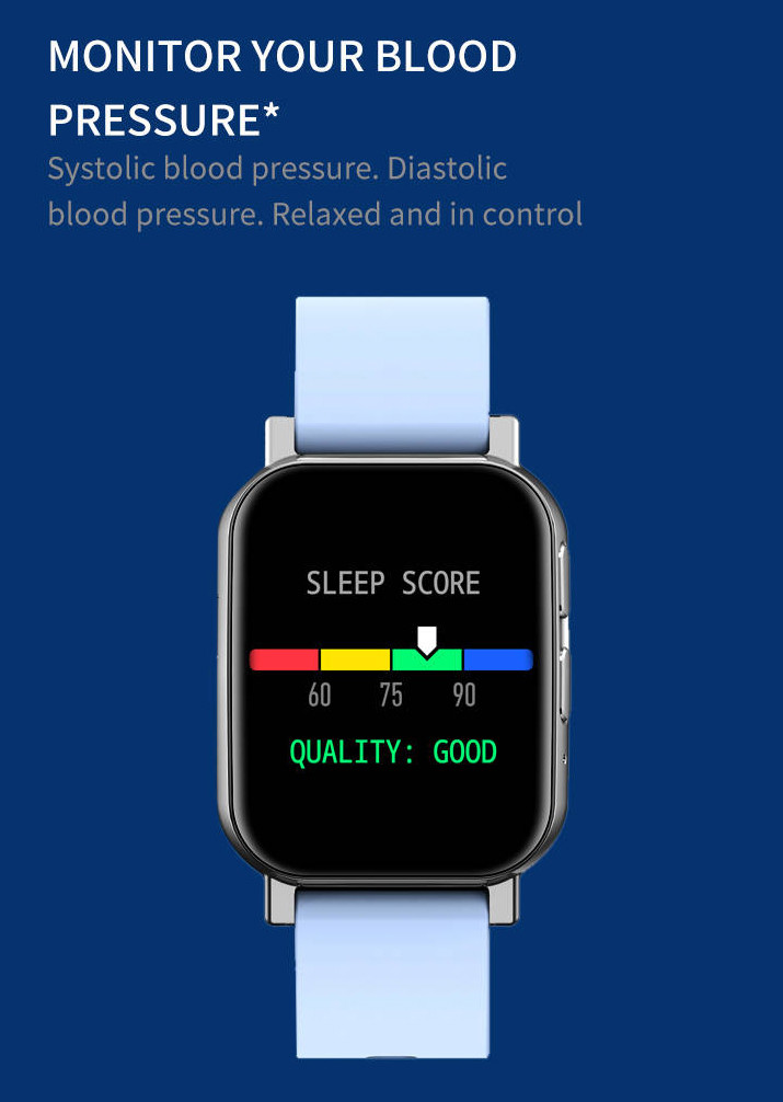 1.69in Screen Bluetooth Touch Watch Realtek 8762C Blood Oxygen TFT Screen