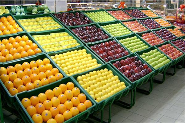 Stackable Plastic Storage Basket Functional Vegetable Turnover Basket 600x400x220mm