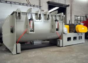 China Stainless Steel Single Shaft Paddle Mixer 0.3cbm-20cbm Capacity wholesale