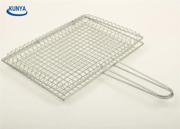 Round BBQ SUS304 SUS316 Stainless Steel Grill Mesh For Roast Meat