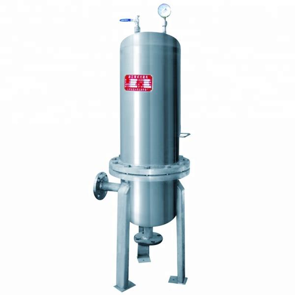 Stainless Steel 304 Vertical Pressure Leaf Filter 0.6Mpa 2m2 Filtration Area