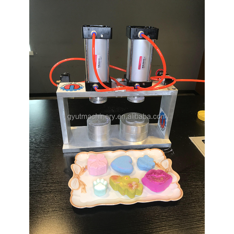 20kg DIY Aroma Shower Bath Bomb Salt Press Machine with Pneumatic Operation Control