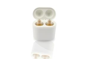 China White Invisible Cic Hearing Aids Ni-MH Battery 20H Duration wholesale