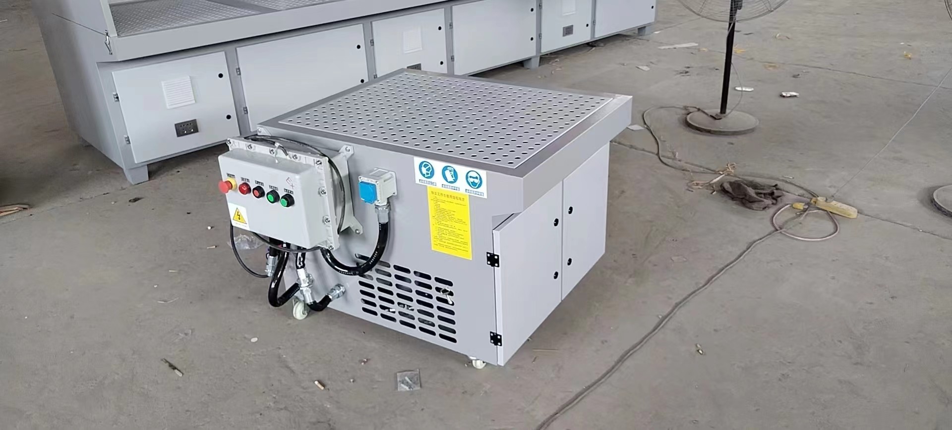 Grinding Polishing Dust Downdraft Dust Collector Workbench Downdraft