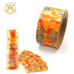 Food Printing 20 Microns PVC Shrink Sleeve Label Design Plastic Shrink Film SGS