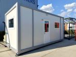 Modern Design Rotproof Waterproof Fireproof 20 40ft Prefabricated Steel Frame