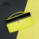 Eco Friendly Versatile Double Zip PU Makeup Bag