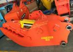Second Hand Excavator Jack Hammer , Used Hydraulic Crushing Pliers 2150*706