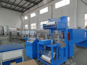 China 15000BPH Glass Bottle Shrink Packing Machine , Bottled Water Plants wholesale