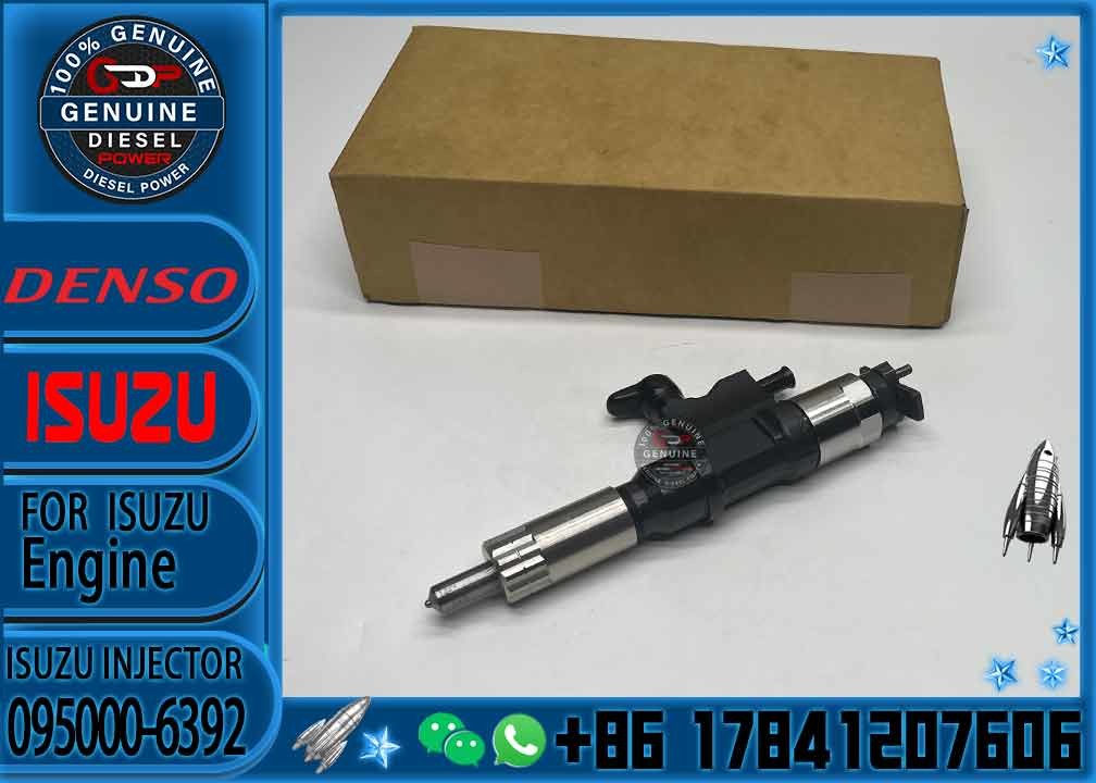 Diesel Fuel Common Rail Injector 095000-6392 095000-6390 095000-6395 095000-6393 8-97609791-2 8-97609791-0 8-97609791-5