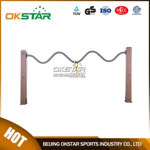 China fitness equipment for elderly wood outdoor fitness equipment for old people wholesale