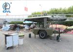 Mobile Field Kitchen Trailer 1.8 Tons Uniaxial Fleet Food Truck