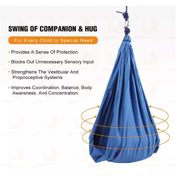 Y Mail Packing Home Outdoor Portable Folding Kids Children Therapy Sensory Aerial Yoga Swing Hammocks