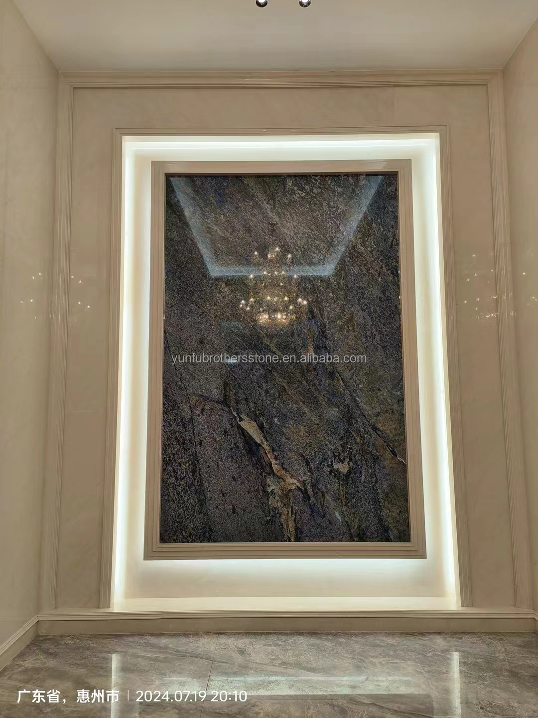 Calcite Marble Polished Bianco Botticino for High End Shanna Beige Wall Panel Design