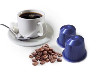 China Small Round Plastic PP Containers / Coffee Capsules For Nespresso wholesale