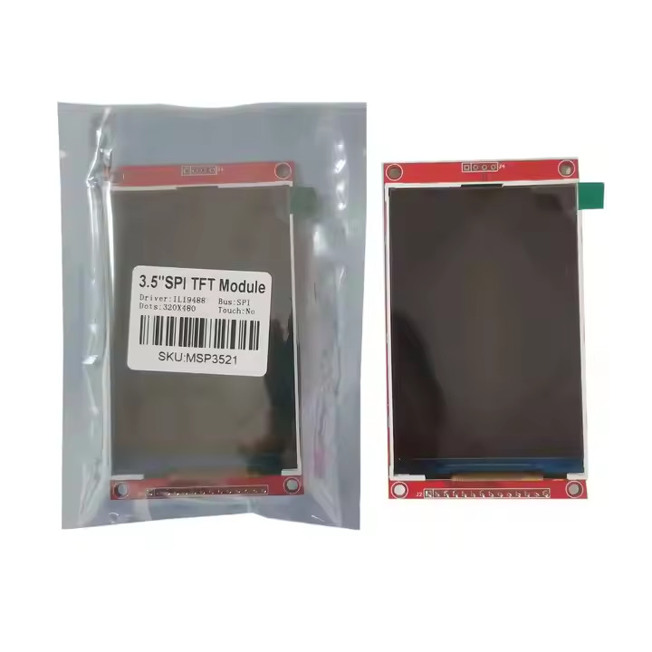 3.5 Inch 480x320 SPI TFT display ILI9488 Driver 4 Wire SPI Resistive Touch Screen Module