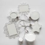 Blank High Transparent Plastic Sublimation Christmas Snowflake Ball Ornaments