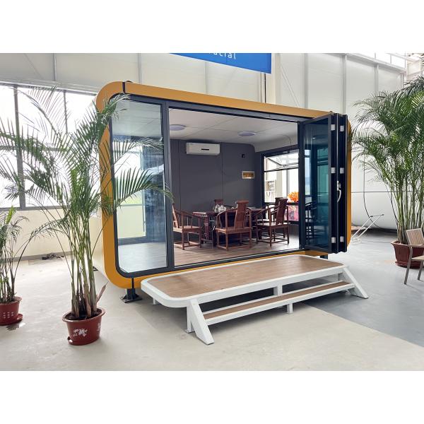 Prefabricated Apple Cabin Portable Mobile Modular Prefabricated Office Houses