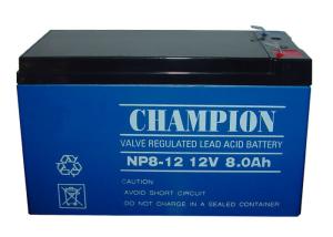 China China Champion UPS Battery 12V8Ah NP8-12 Lead Acid AGM Battery VRLA Battery, SLA Battery wholesale