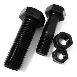 China Threaded Stud Bolts Trivalent Black For Various Industrial Applications wholesale