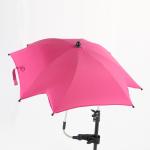 Logo Printed Personalised Childrens Umbrella , Young Pink Girl Rain Umbrella