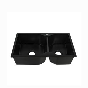 China 600mm Hexagonal Basin Quartz Stone Kitchen Sink Above Counter wholesale
