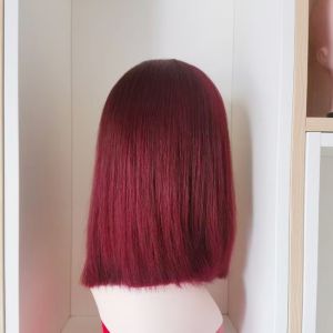 Fashion Human Hair Bob Wigs Brazilian Hair Lace Front Wigs