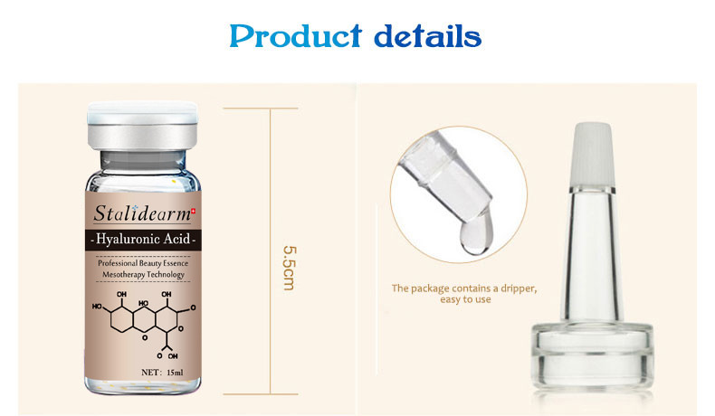 Hyaluronic Acid Meso Serum Microneedling Natural Facial Brightening Serum