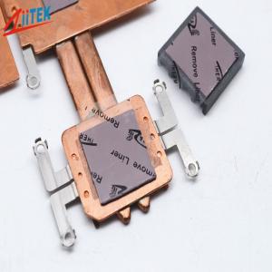 China 3mmT*200*400mm Size 6.2W / MK Thermal Gap Filler Thermally Insulating Materials wholesale