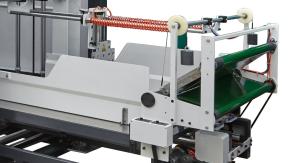 China 6KW 1450S Flute Laminator Machine Automatic Flip Flop Machine wholesale