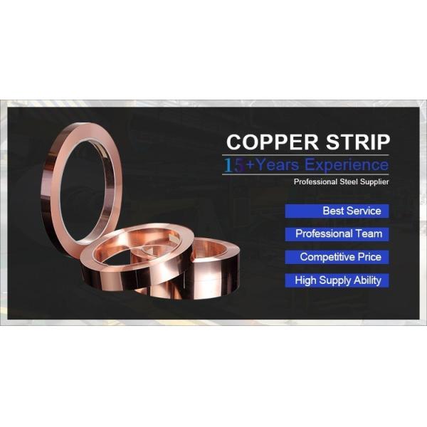 Domestic Earthing System Copper Earthing Bare Strips Pure Copper C14415 Strips/Sheet/Coil