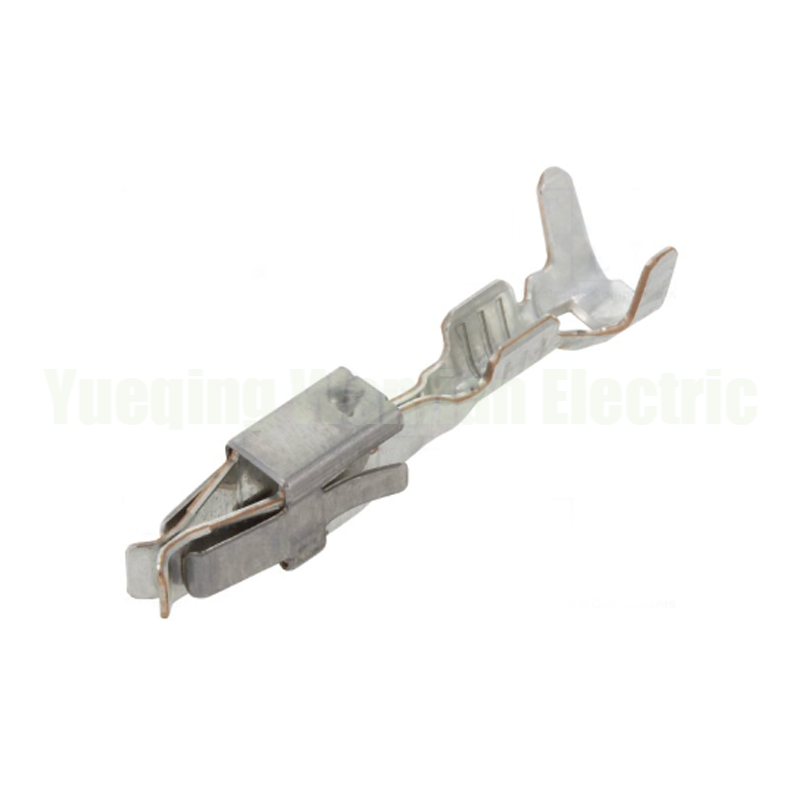 929939-6 Car Brass Tinned Crimp Electrical Cable Connector Spring Plug Pluggable Wire Terminal Contacts