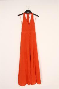 China Longline Ladies Dress Clothing 100% Viscose Red Camisole Dress wholesale