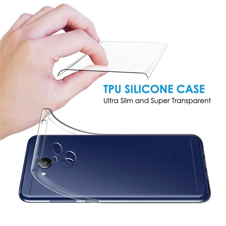 Transparent Mobile Cell Phone Case for iPhone 14 Pro Max 1.0mm Cover TPU Clear 100% Test