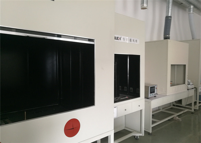 Laboratory Textile Flammability Testing Large Hanging Fabric Combustion Test