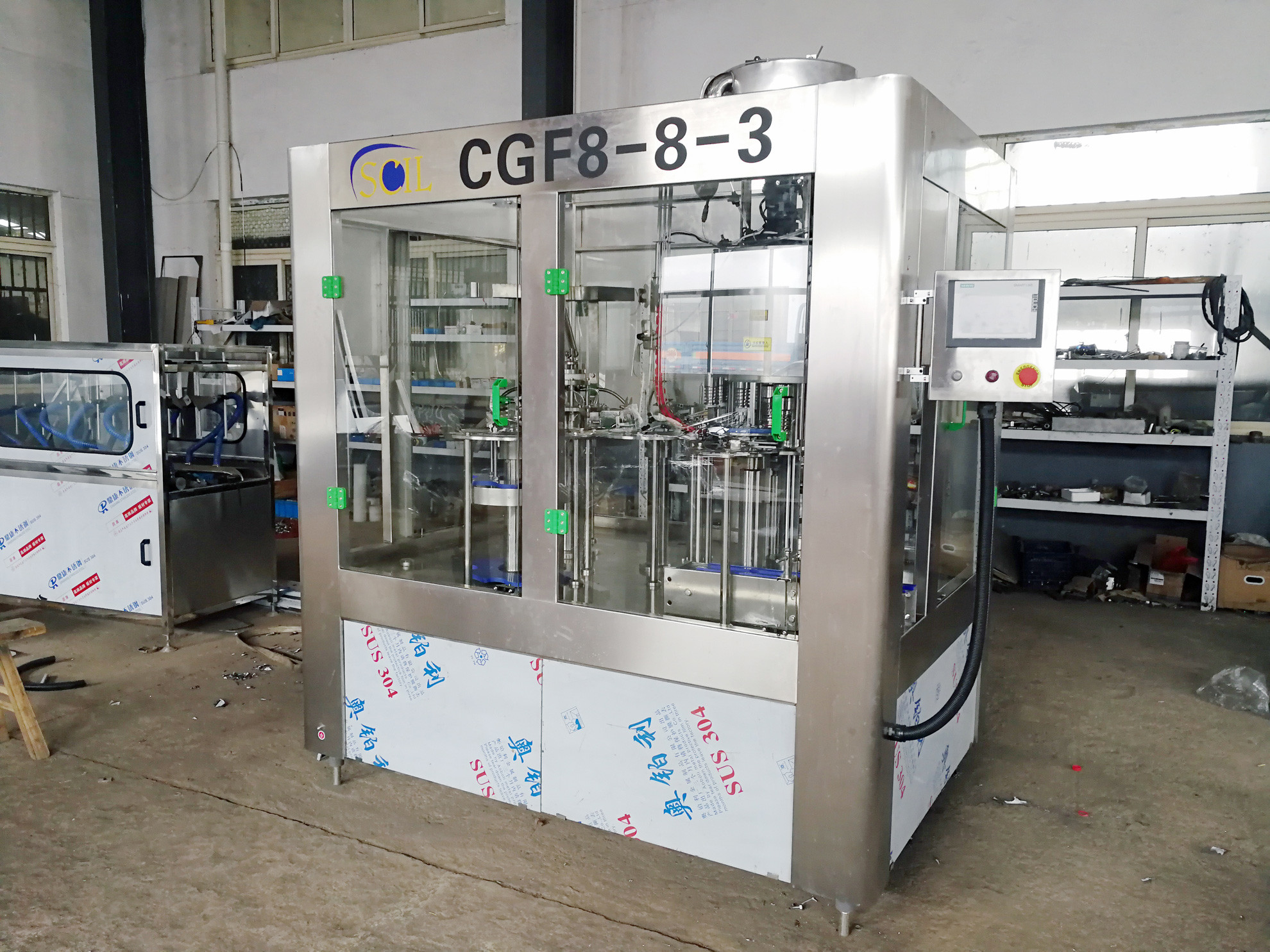 500Ml Pet Plastic Bottle Filler Machine High Performance Turnkey Project