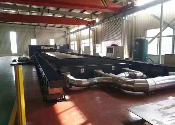 High Efficiency Fiber Metal Laser Cutting Machine , Laser Metal Cutting