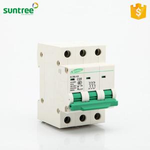 China SCB8-63 32A 4P 6kA 230V MCB AC Circuit Breaker wholesale
