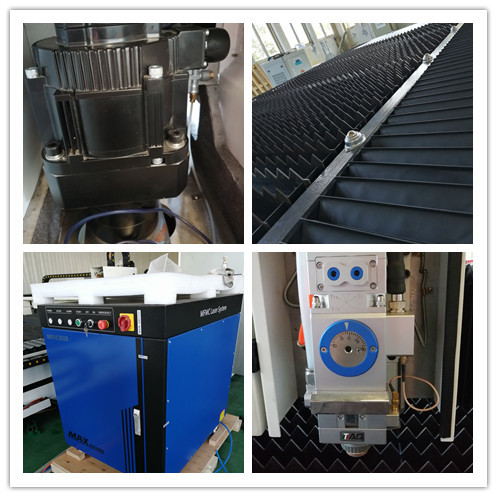 Metal pipe and sheet fiber laser cutting machine 3015 4015 6015