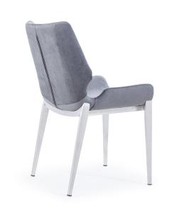 China Comfortable Lounge 47cm Stainless Steel Dining Room Chairs wholesale