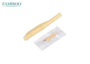 China Disposable Eyebrow Embroidery Pen , Manual Microblading Pen Easy Operation wholesale