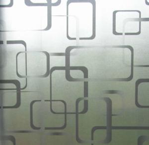 China Frosted Self Adhesive Window Film Strong Sunlight Resistant Easy To Clean wholesale