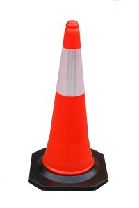 China 75cm Orange Road Construction Safety Cone New Material wholesale
