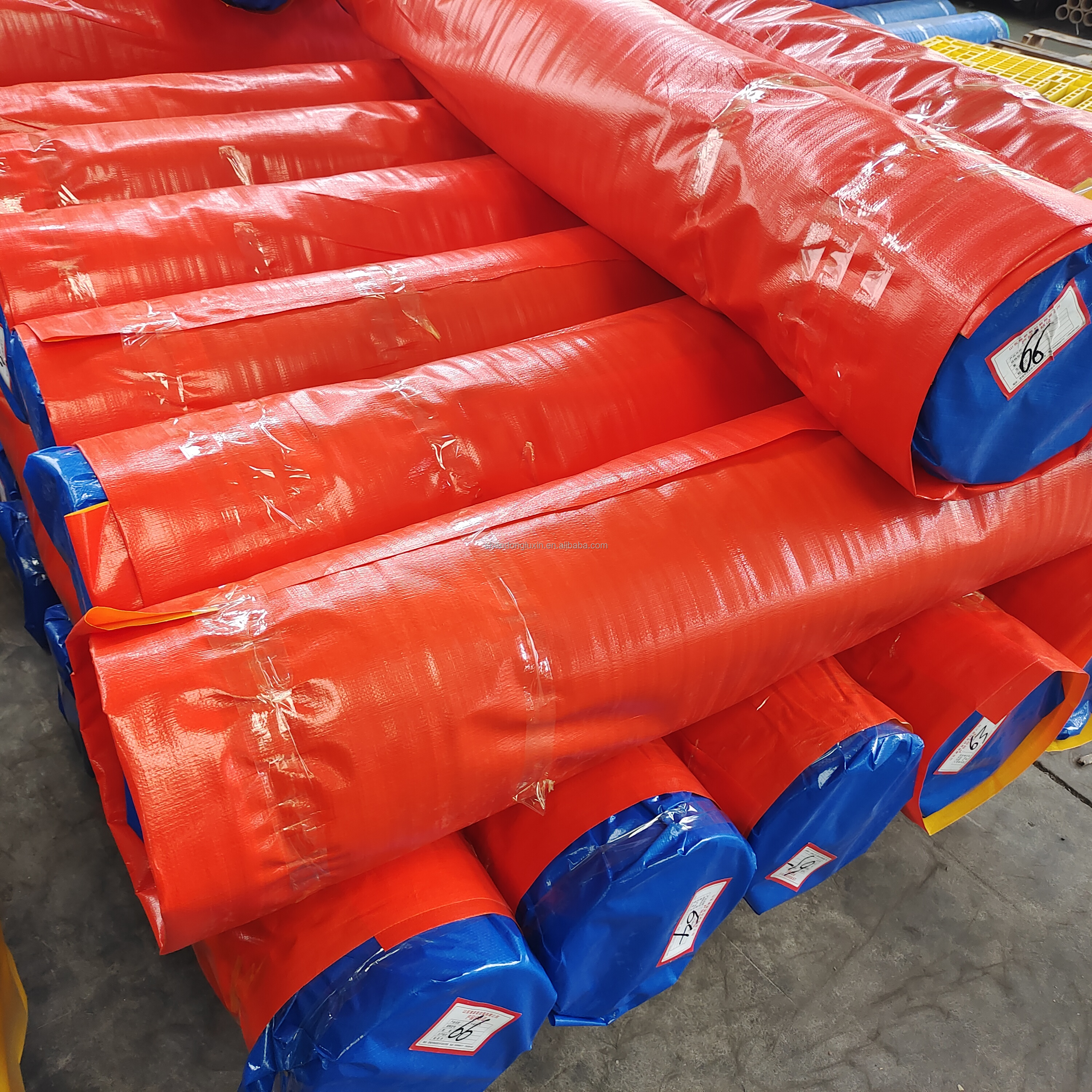 Customized Color Waterproof PE Tarpaulin for Truck Tent Cover Heavy Duty Material