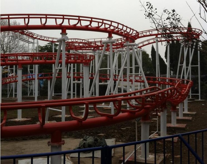 8KW Thrilling Crazy Mouse Ride CE Certification 1 Year Warranty For Family